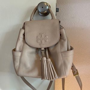 Tory Burch leather backpack